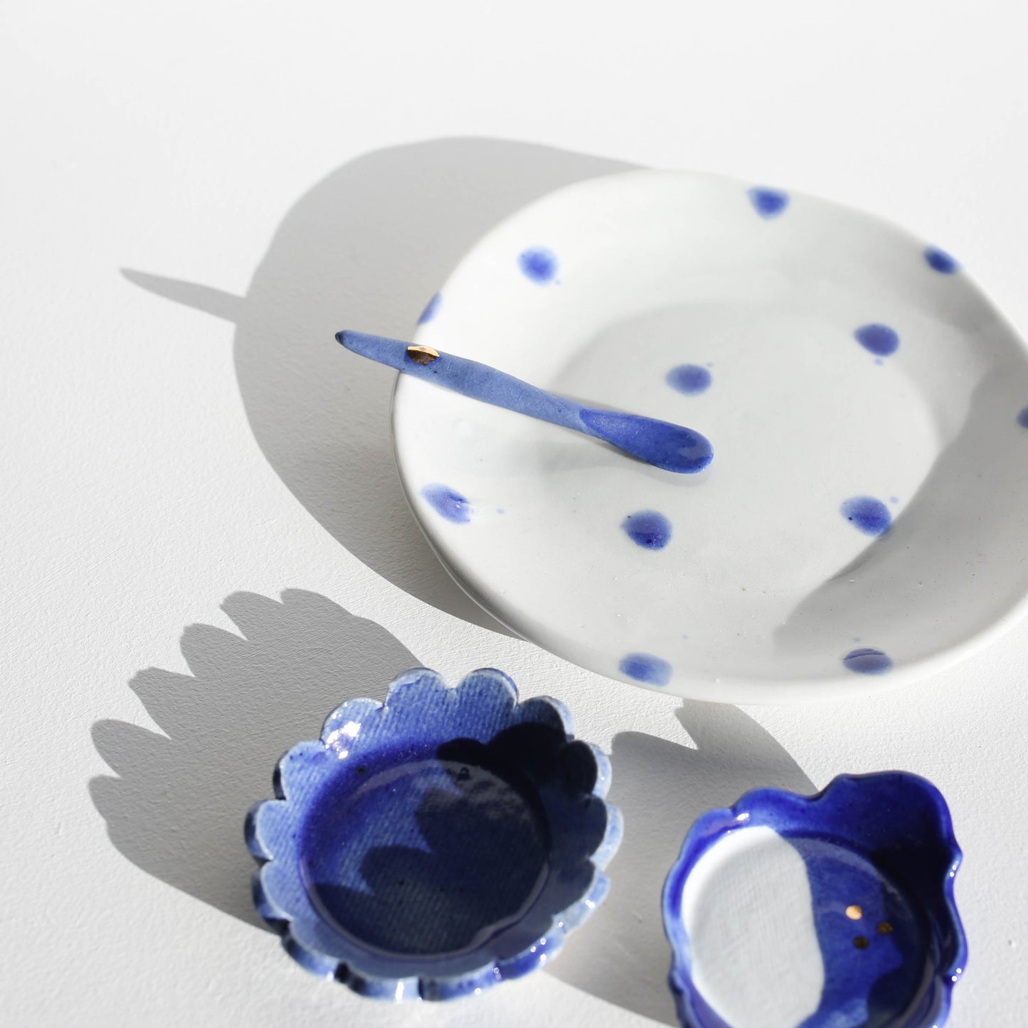 Porcelain mini dish set