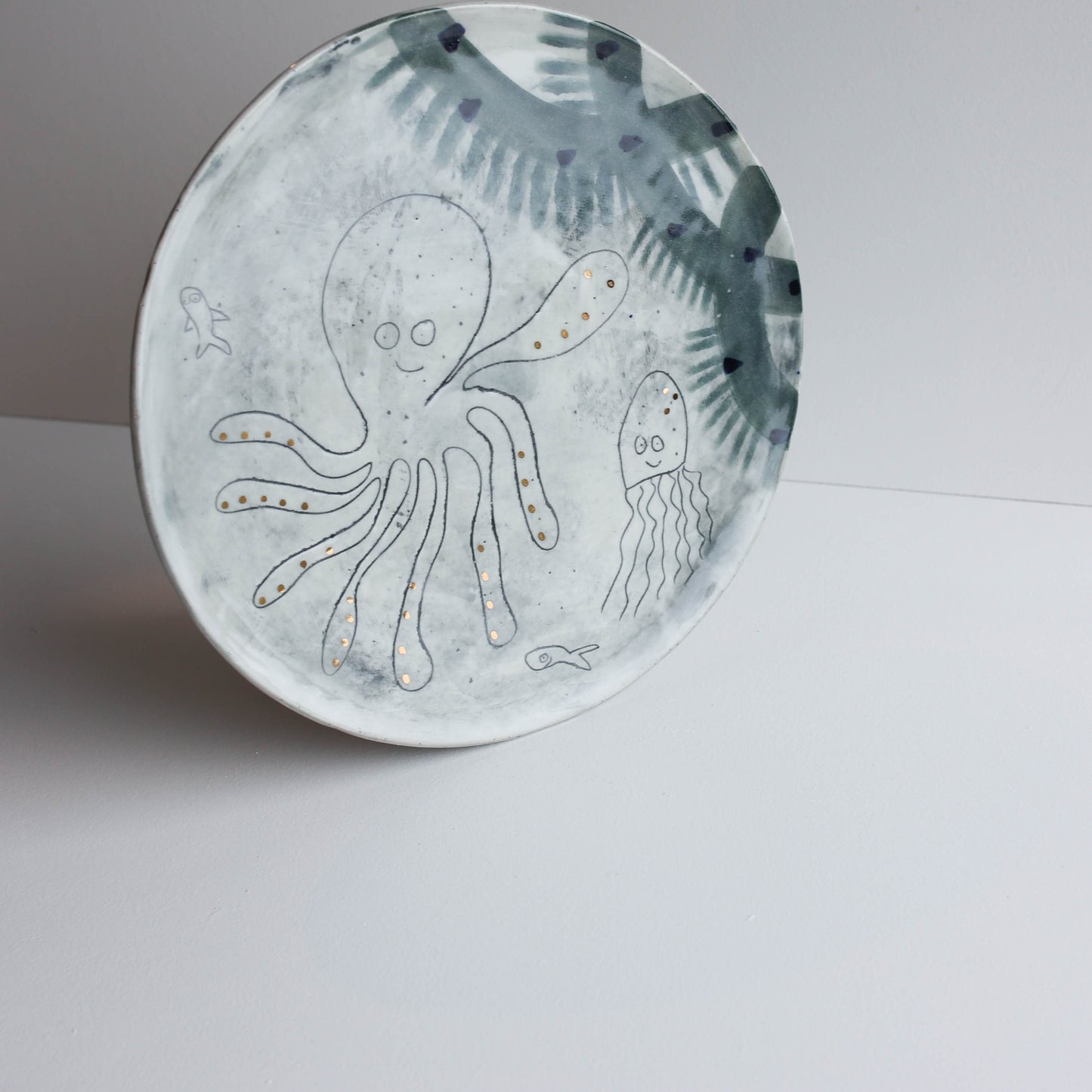 Olinda the octopus and Juliet the Jellyfish | Animal Friends Plate