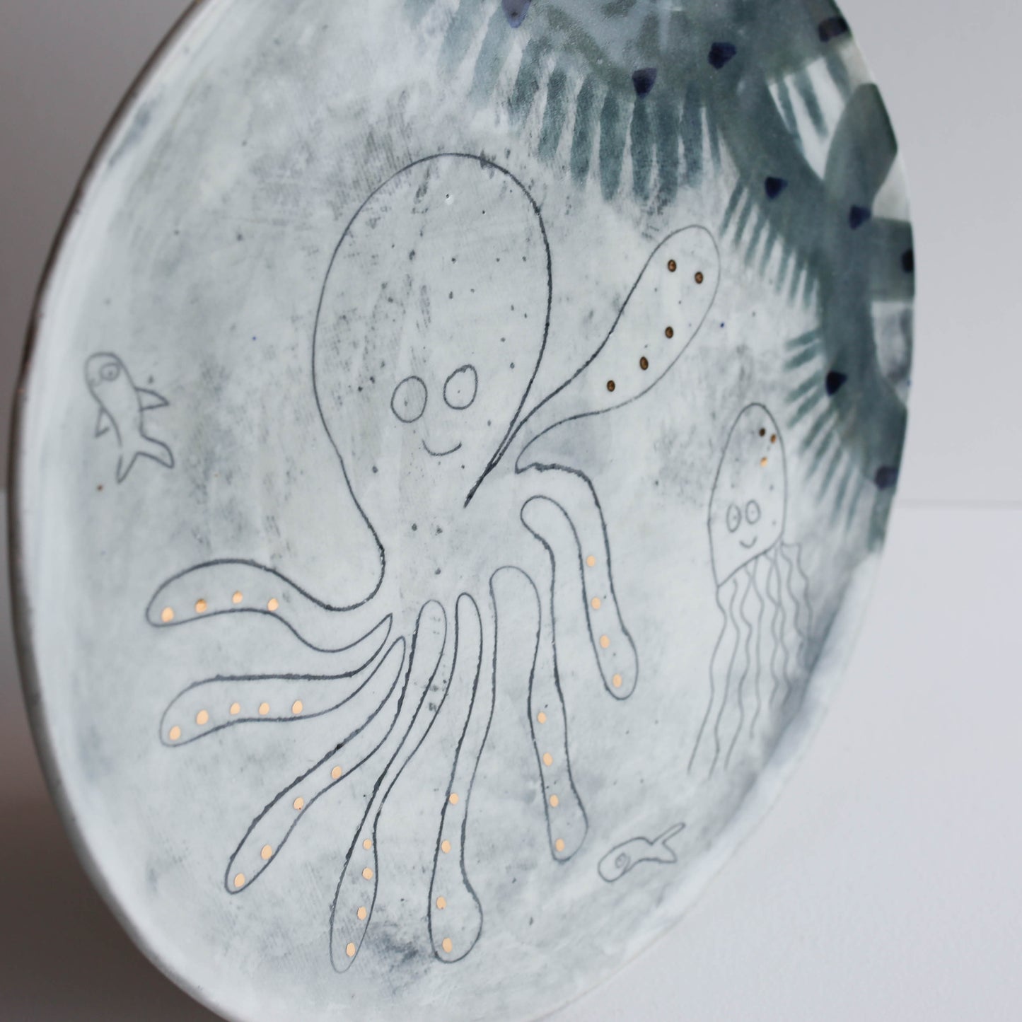 Olinda the octopus and Juliet the Jellyfish | Animal Friends Plate