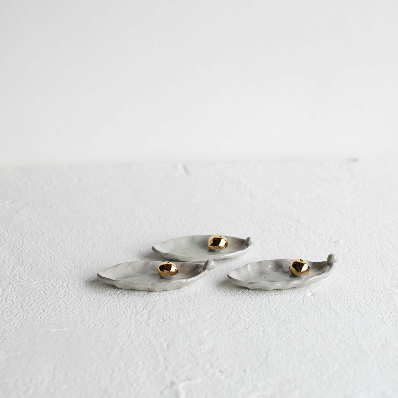 Golden Burn | Ceramic Incense Holder