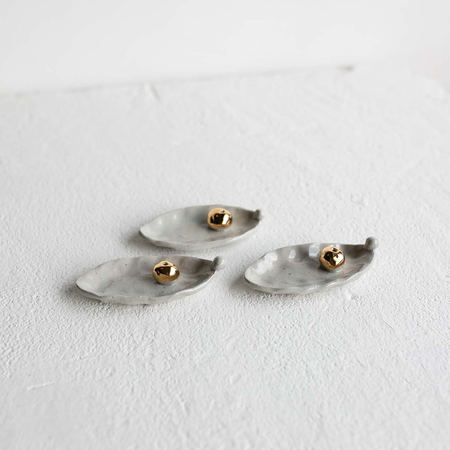 Golden Burn | Ceramic Incense Holder