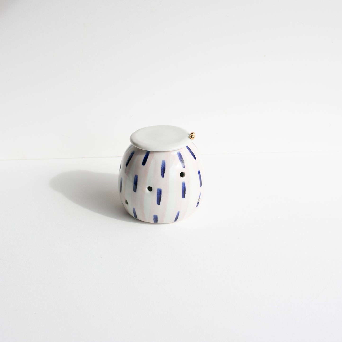 Platinum Moonlight | Ceramic Incense Holder