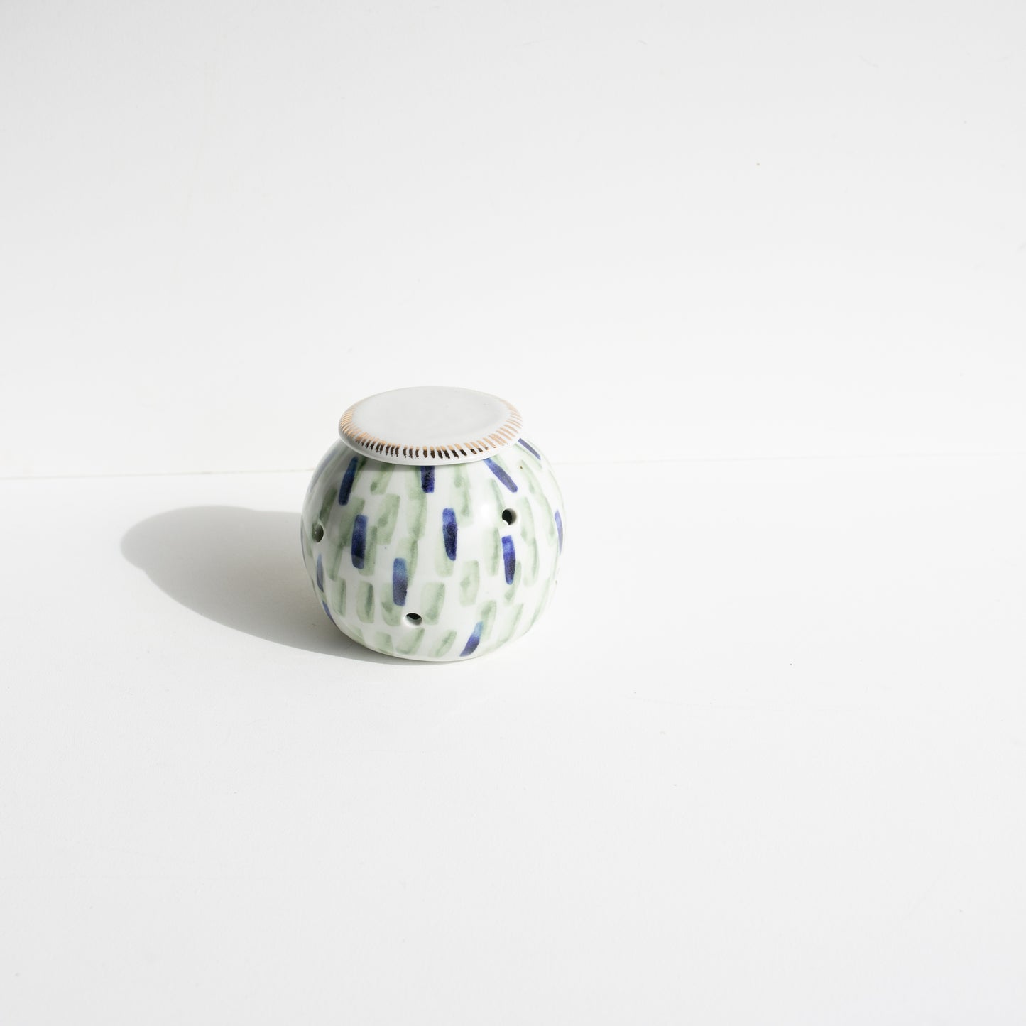 Navy Star | Ceramic Incense Holder
