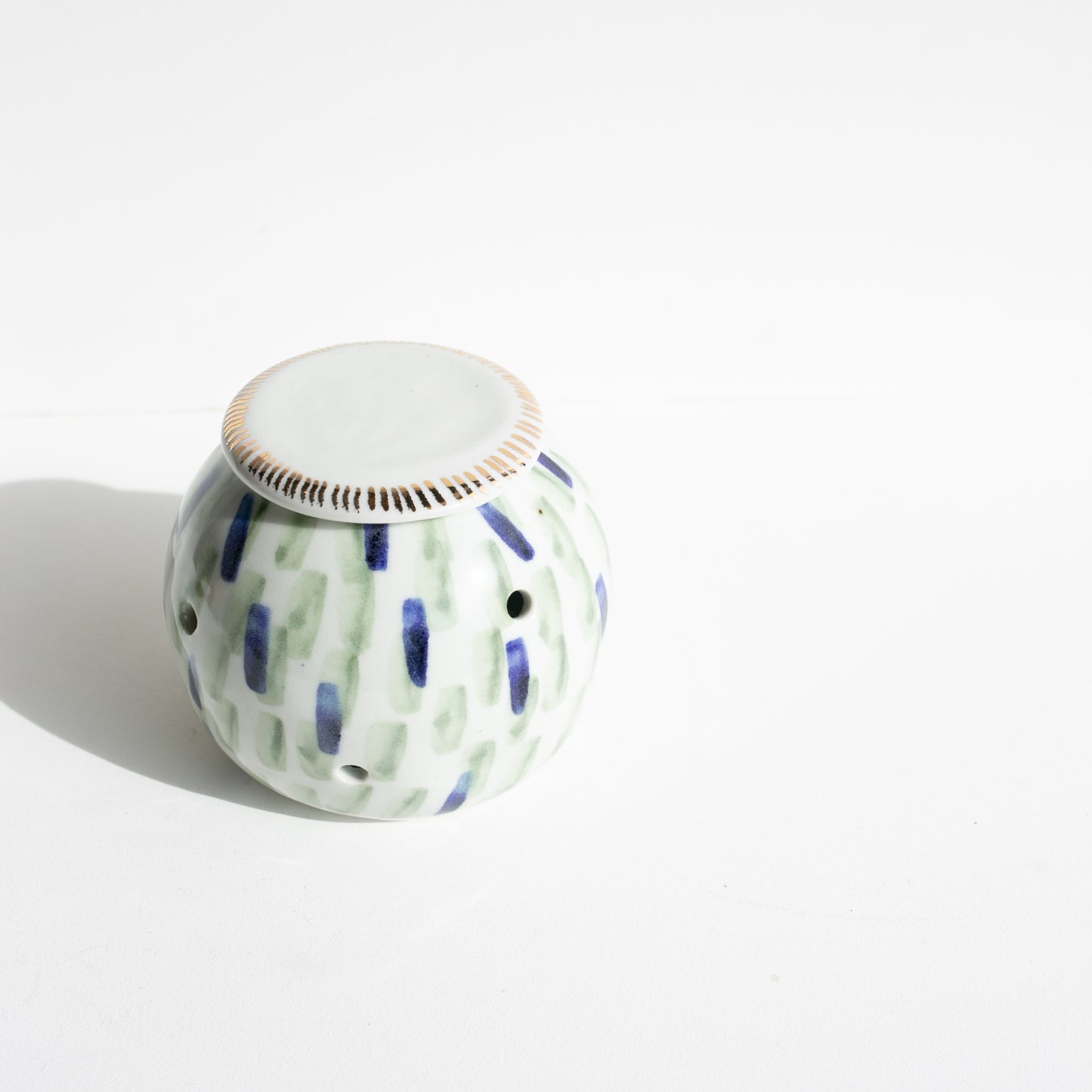 Navy Star | Ceramic Incense Holder
