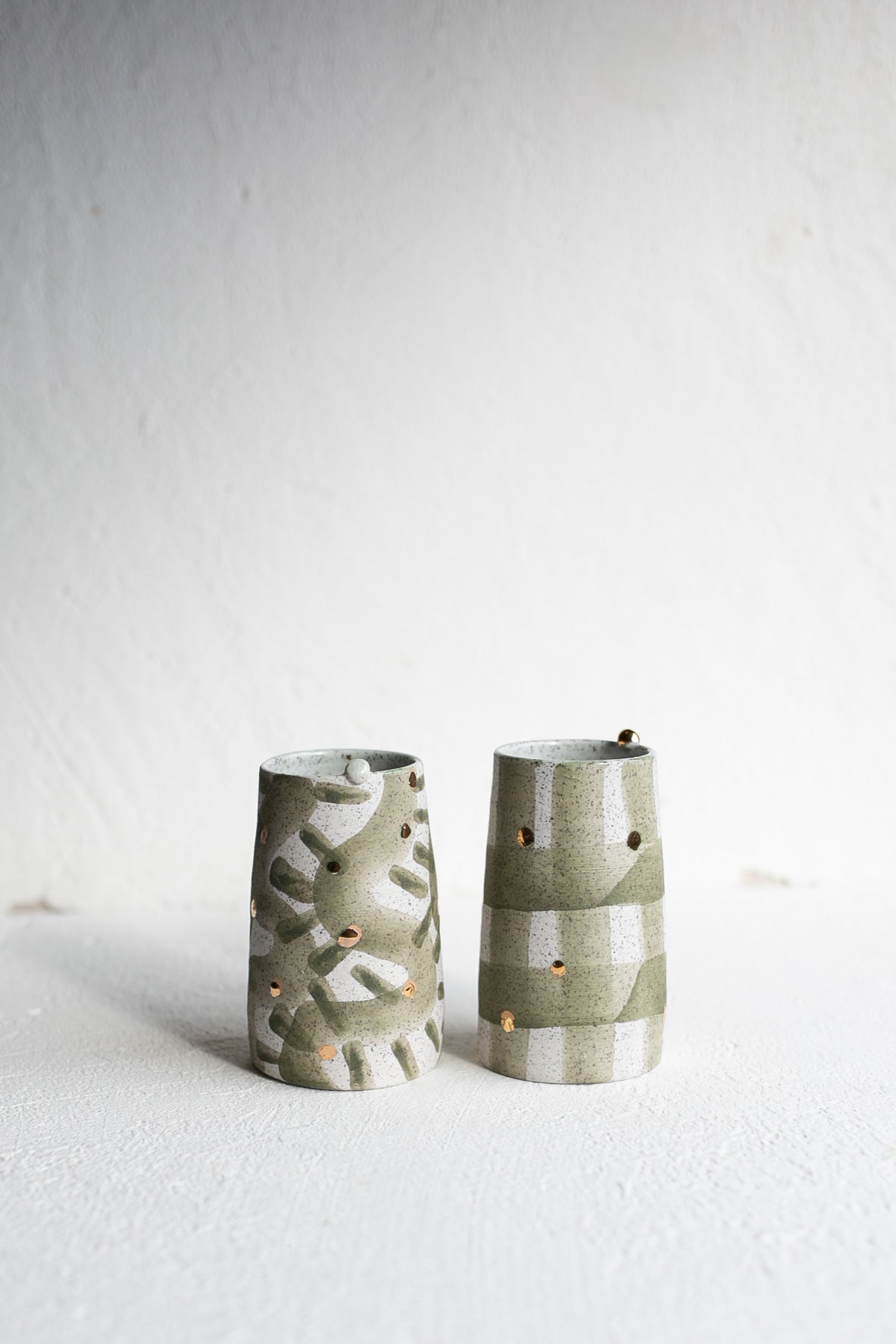 Constance and Aurora Vase Gold DETAIL