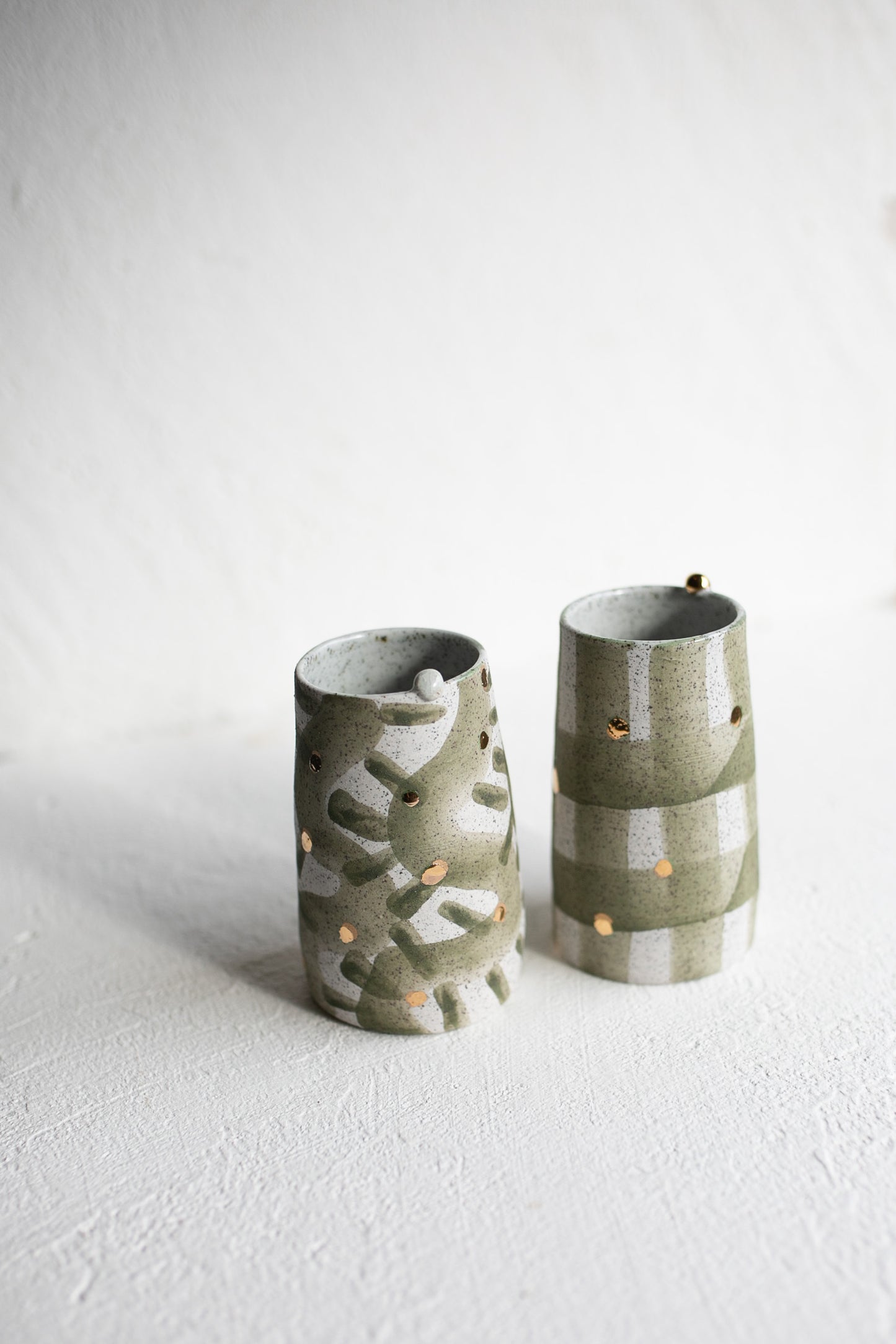 Constance and Aurora Vase Gold DETAIL