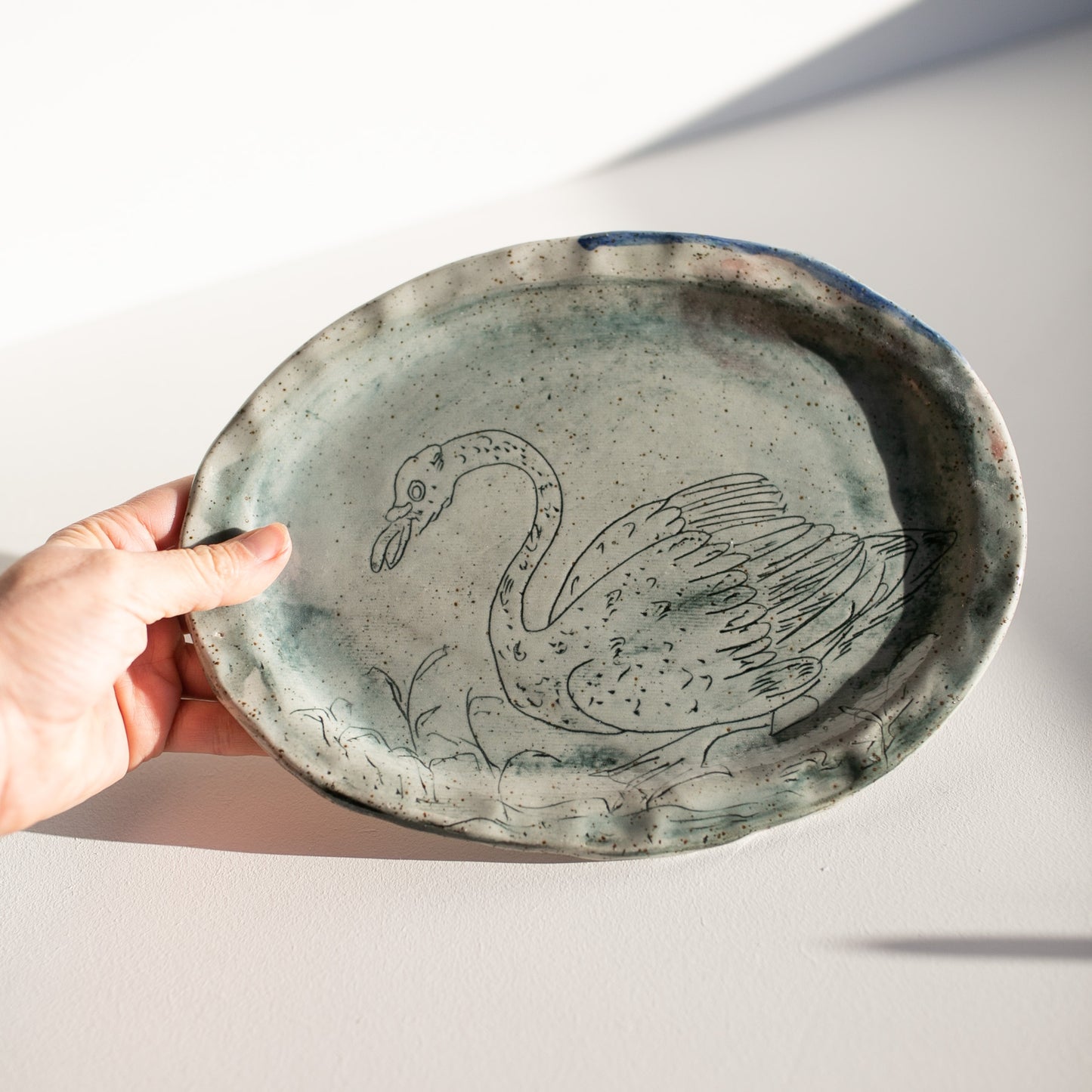 Susan the swan | Animal Friends Plate