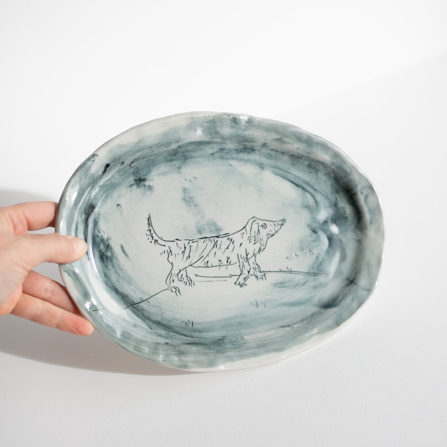 Henry the dog | Animal Friends Plate