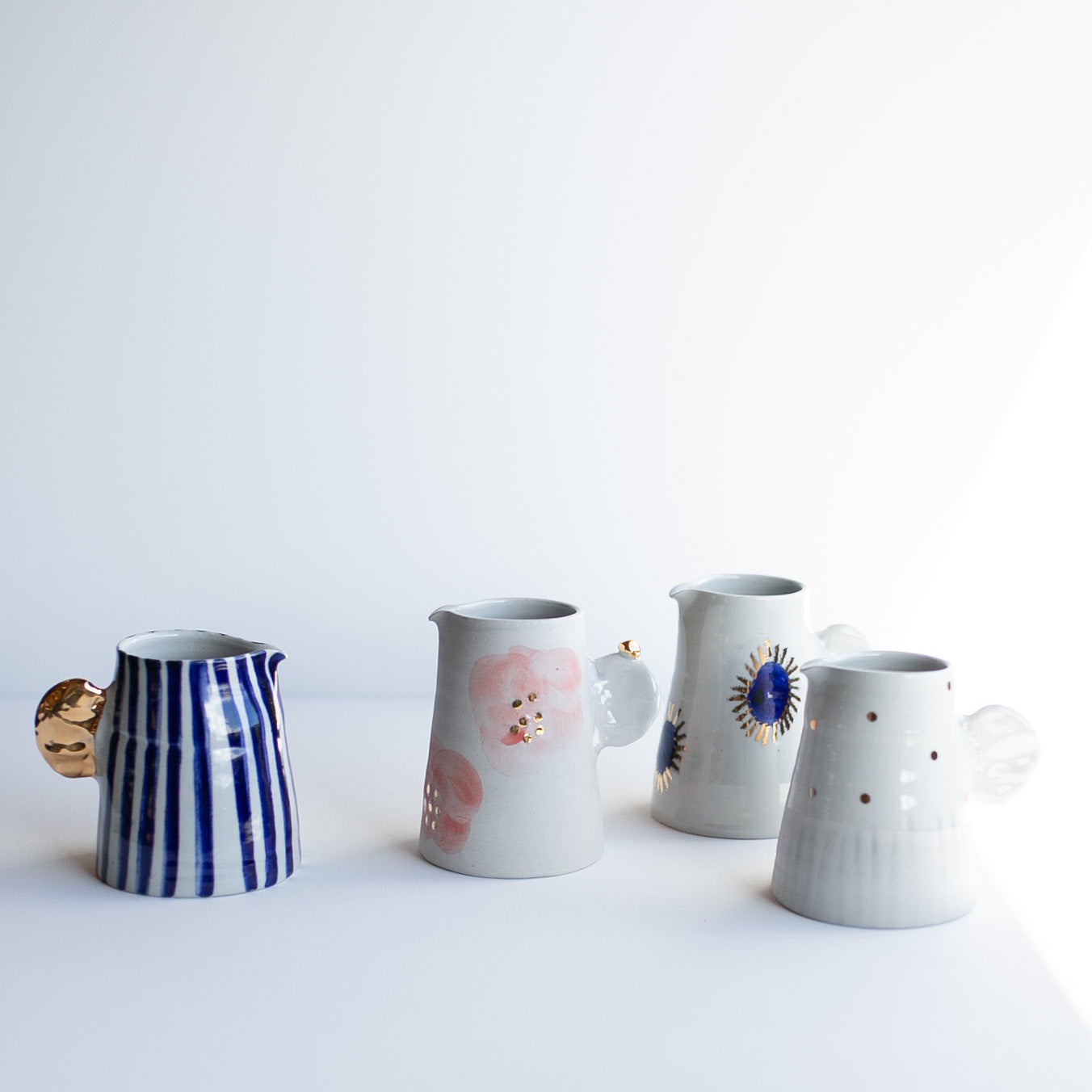 Penny | Ceramic Jug - GOLD
