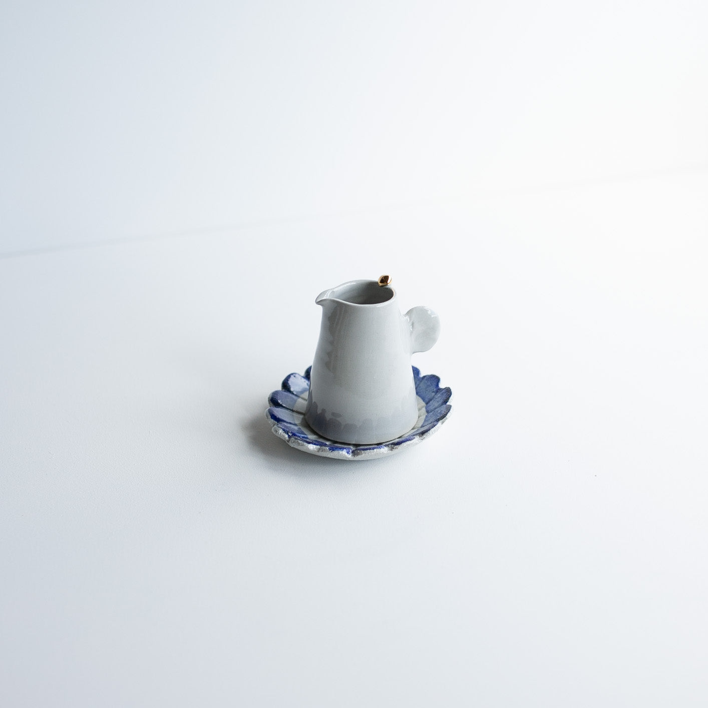Luca | Ceramic Jug - GOLD