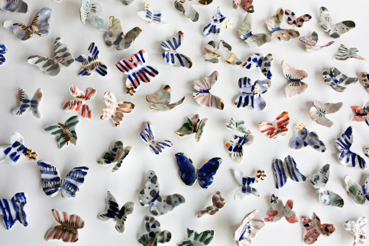 | Porcelain Butterfly set of Three