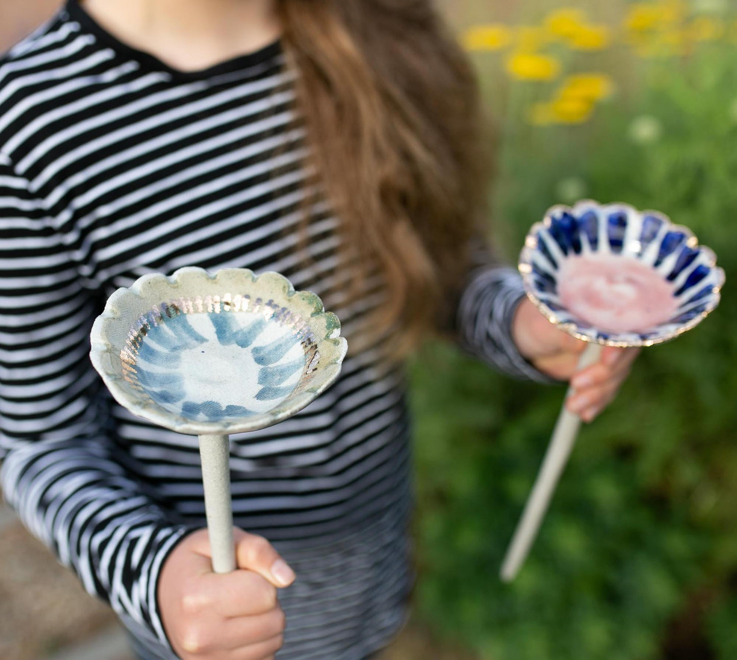 Pair of two Flower Bee Bowls AUSTRALIA / Shipped within 2 weeks of order.