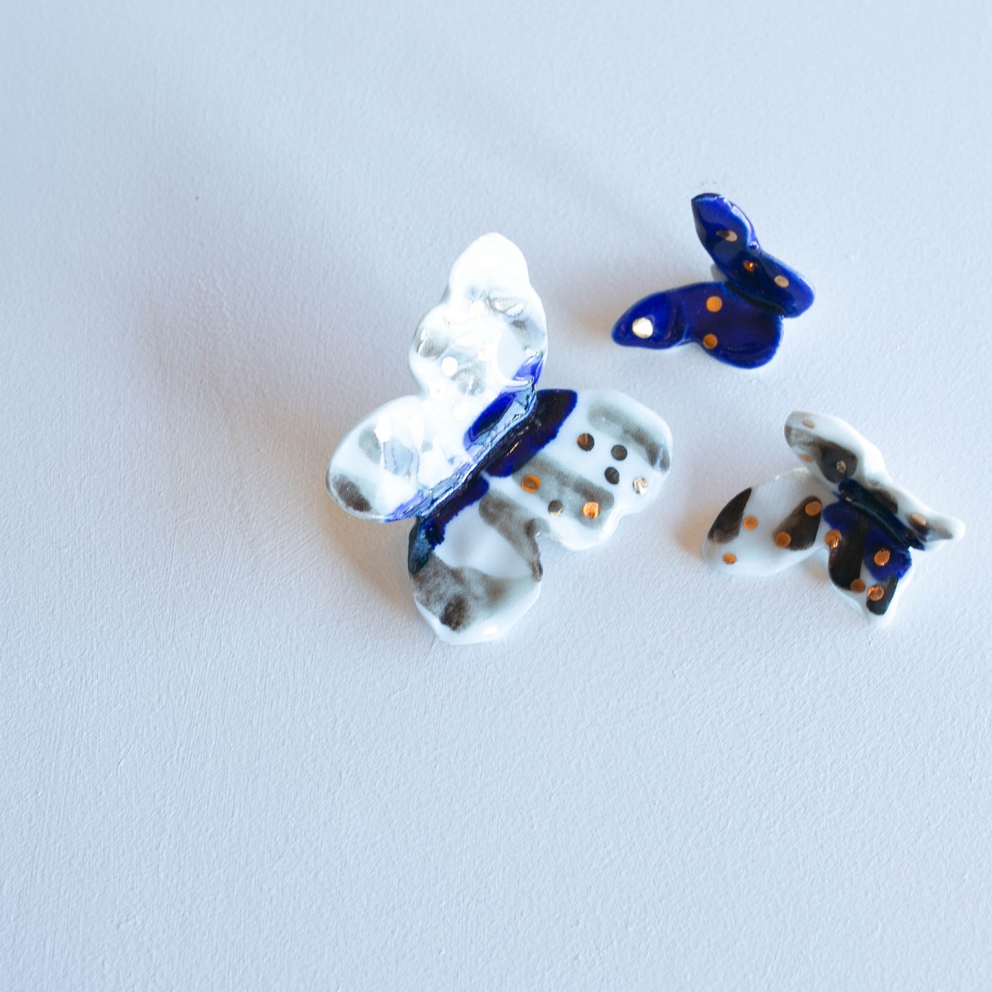 | Porcelain Butterfly set of Three