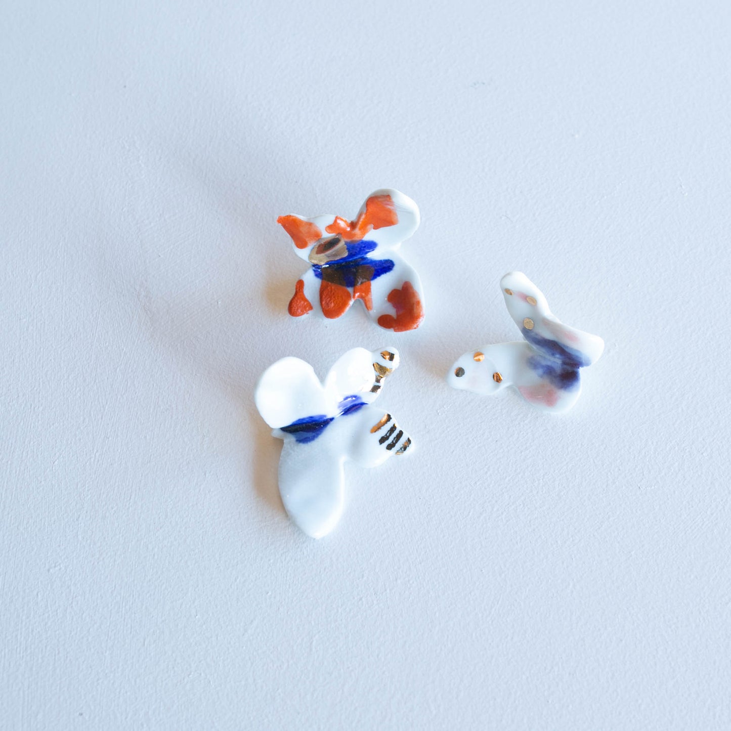 | Porcelain Butterfly set of Three