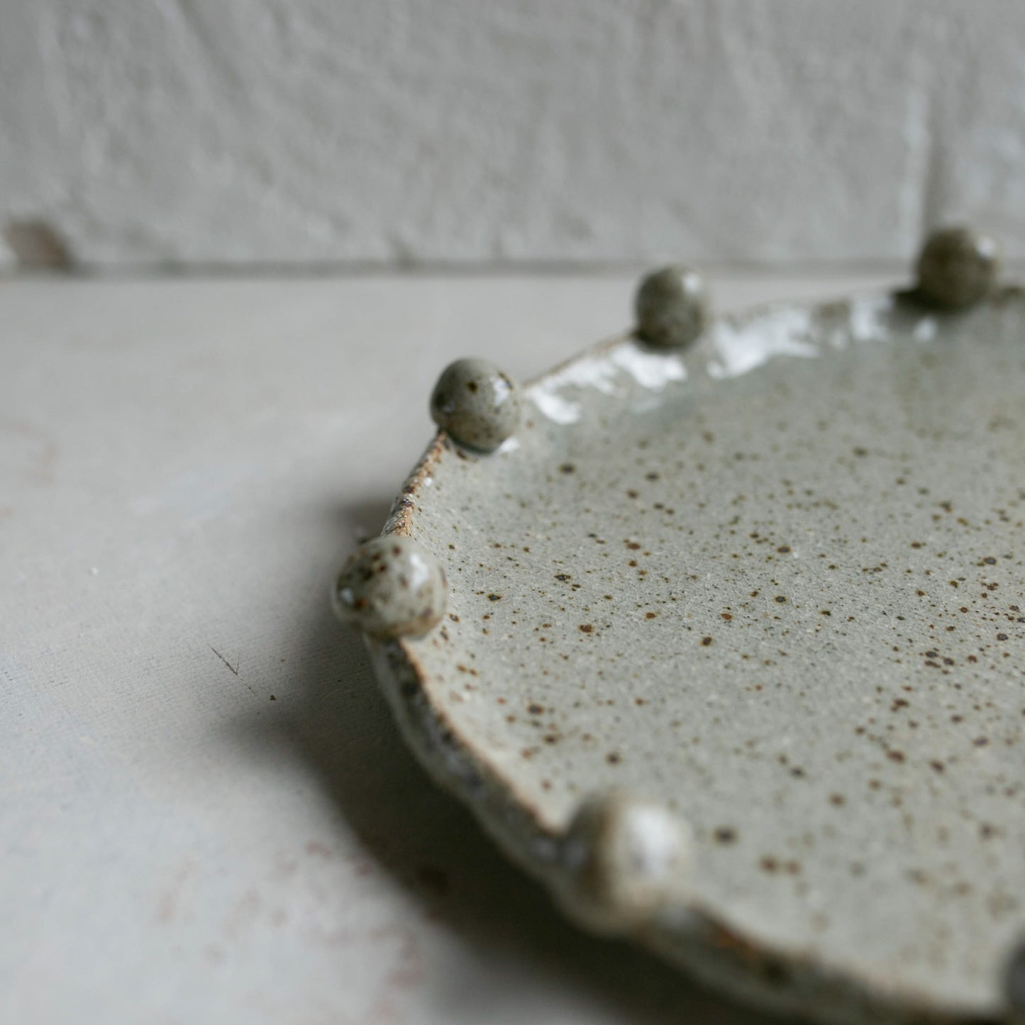 Pepper Berry Speckle | Oval Plate