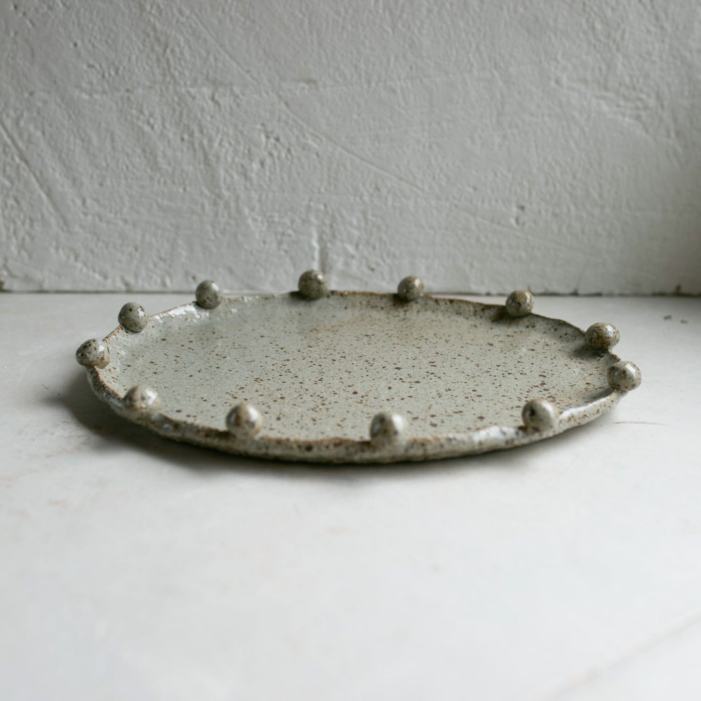 Pepper Berry Speckle | Oval Plate
