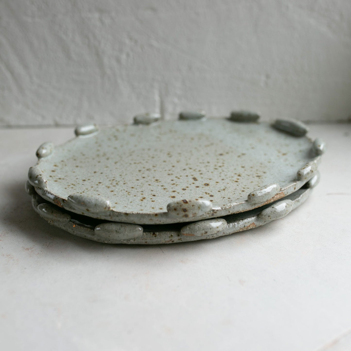 Penne Speckle | Oval Plate (Set of 2)