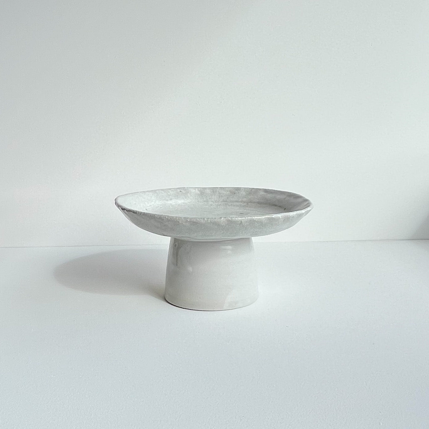 Frankie | Pedestal open bowl GOLD | Medium