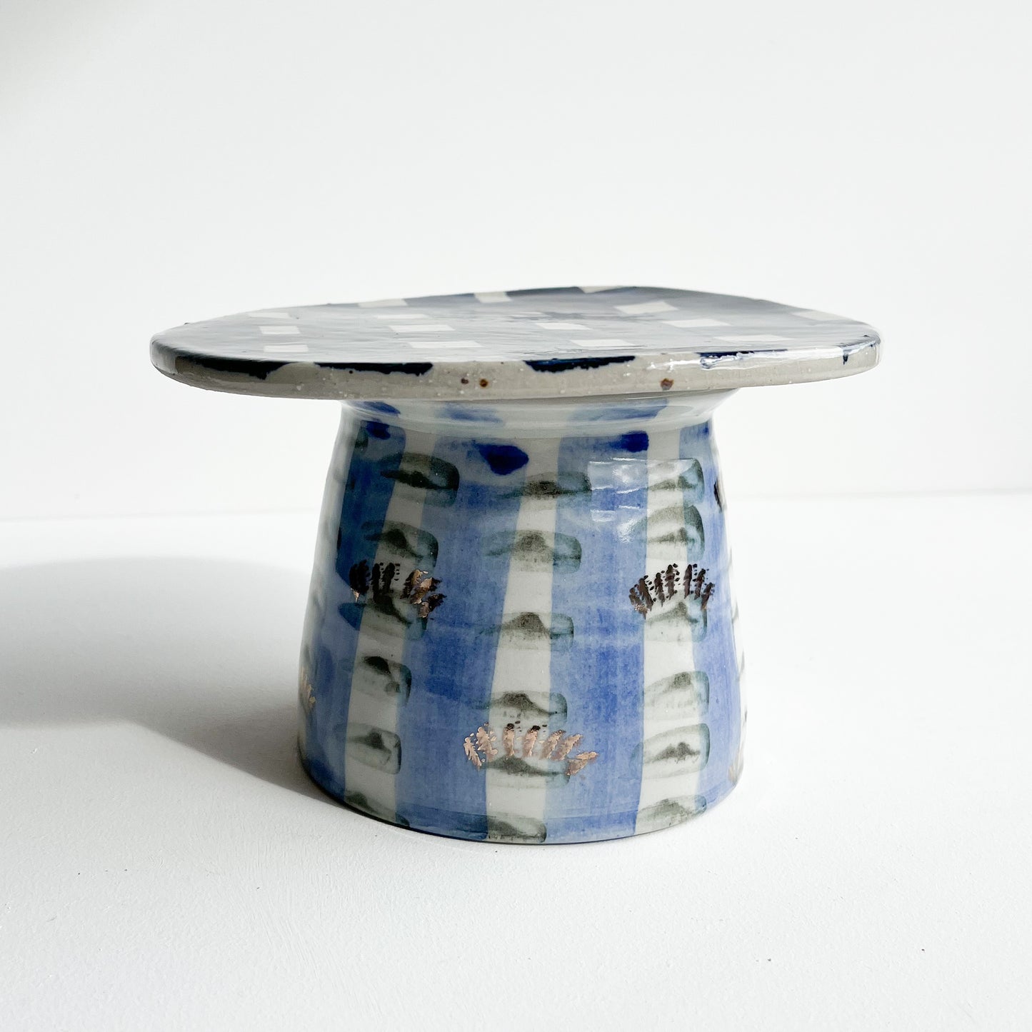 Bella | Round Cake stand l GOLD | Small