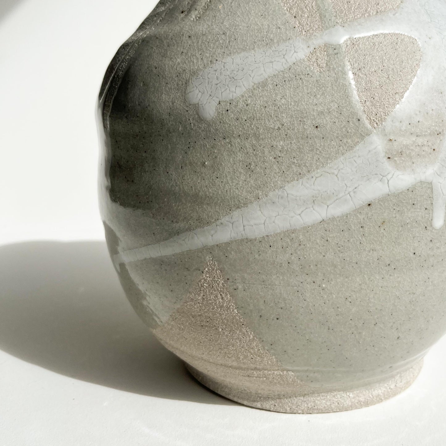 SEA FOAM Ophelia Large Round vase