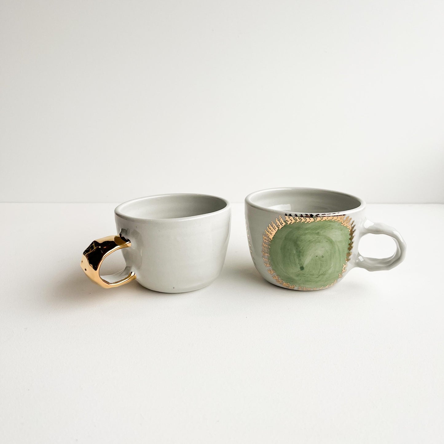 Will and Jess gold handle cups