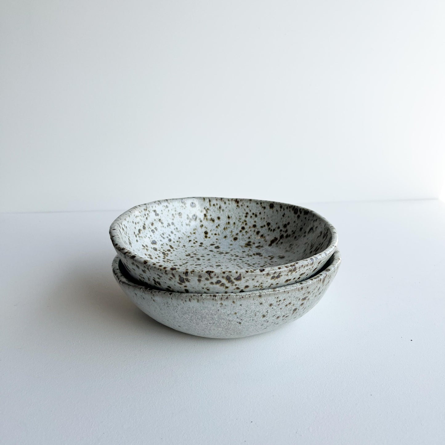 Evelyn speckle everyday bowl set of 2