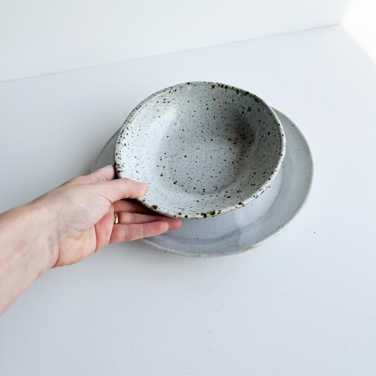 Dinner set everyday bowl set of 2