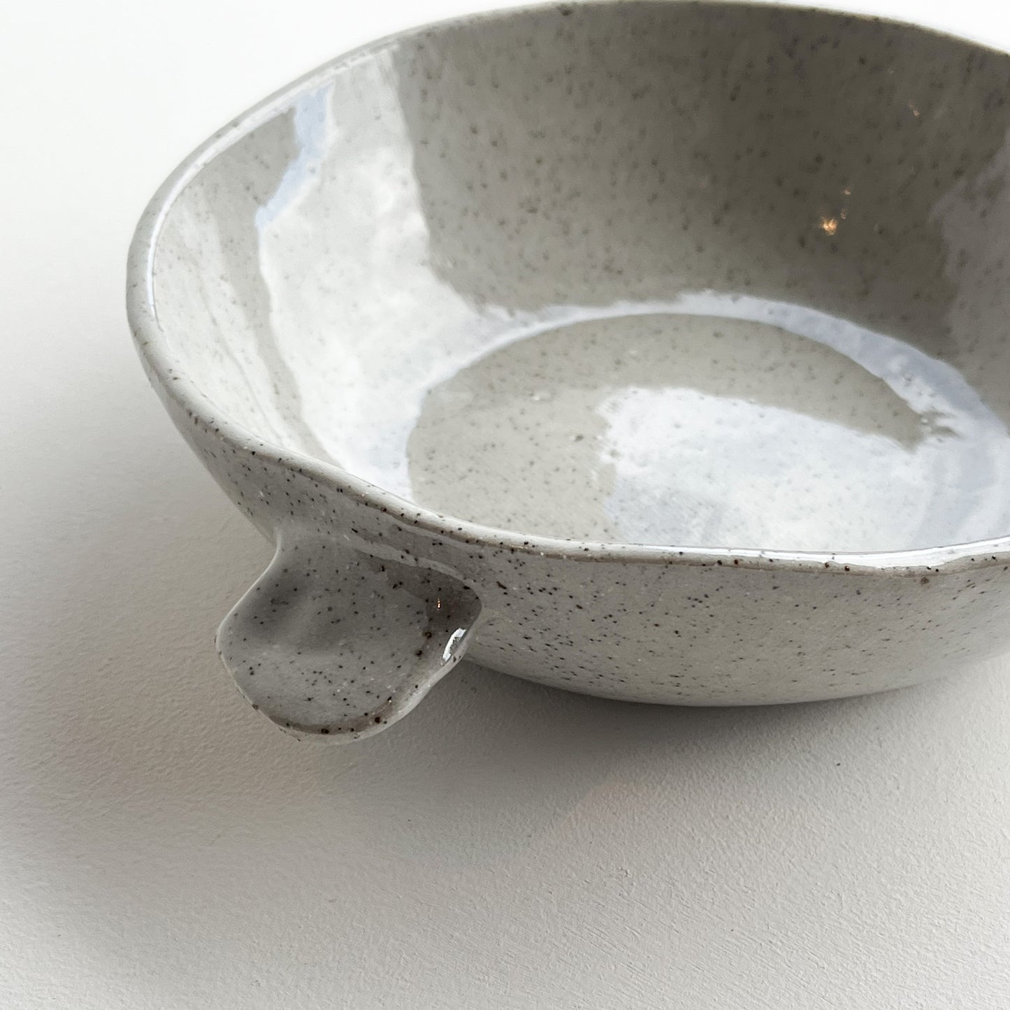 Wing bowl | Clear glaze | Strawberry Bowl