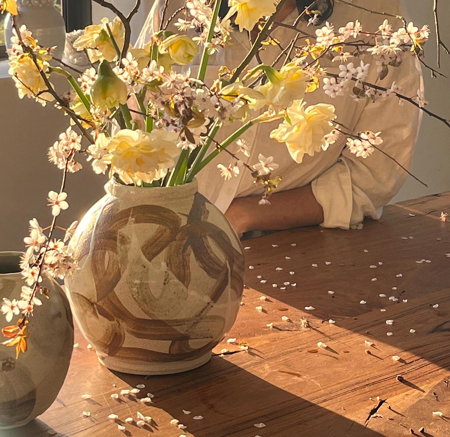CELIA Large round vase