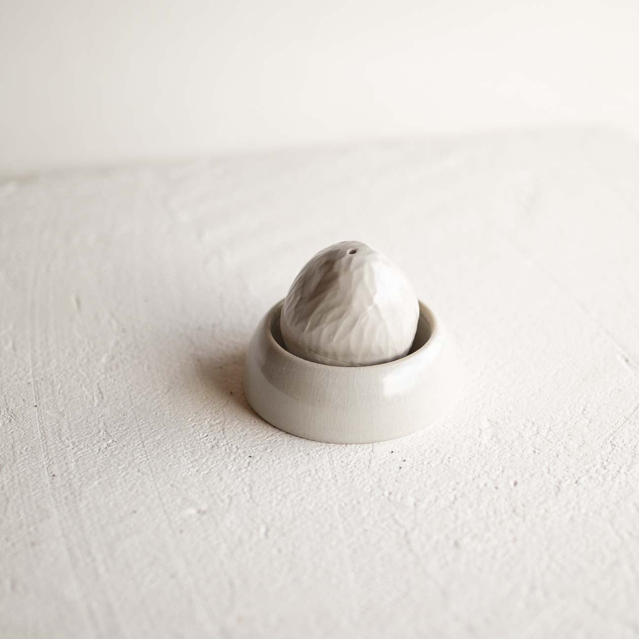 White Silk Skies | (Small) Pestle + Mortar