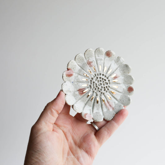 Stoneware Flower for the wall PRE ORDER