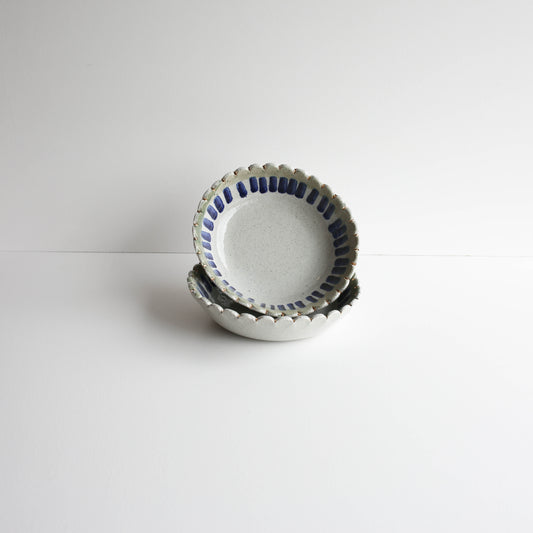 Large Flower Bowl set GOLD