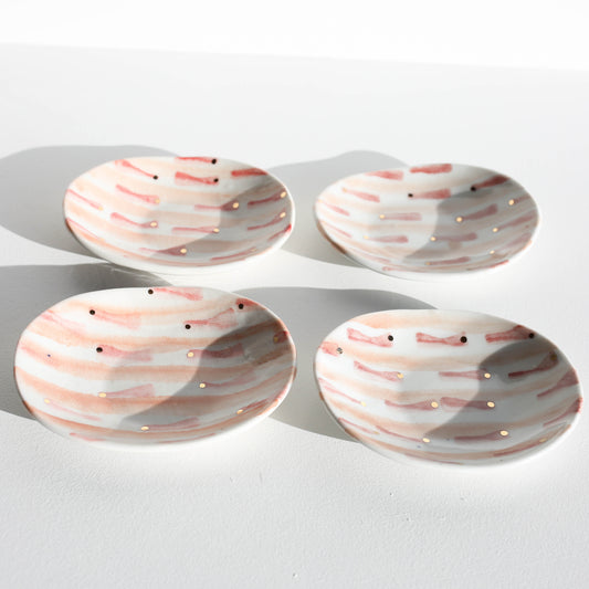 Porcelain mini dish set