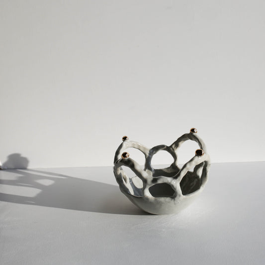 Nora | Loop bowl | GOLD | FRUIT