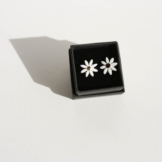 Stud earrings | Porcelain | GOLD