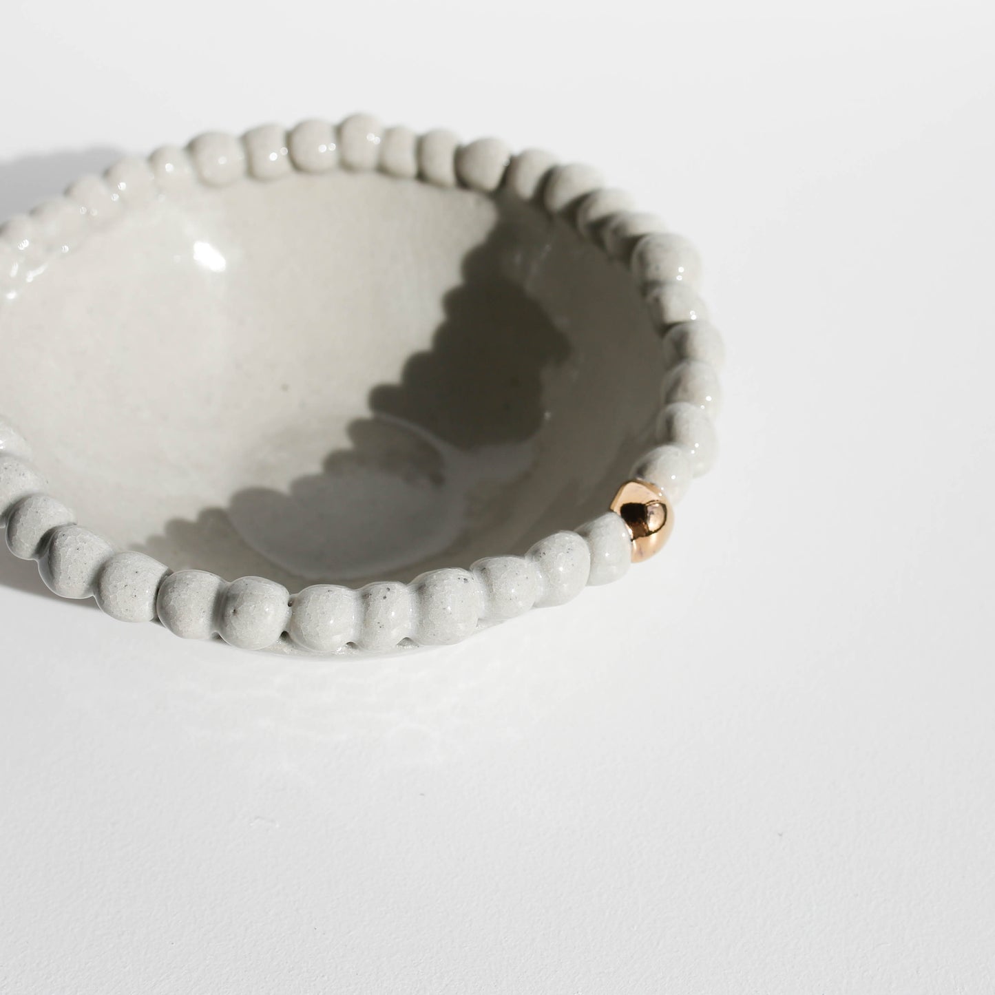 Anna | Pearl bowl | GOLD |