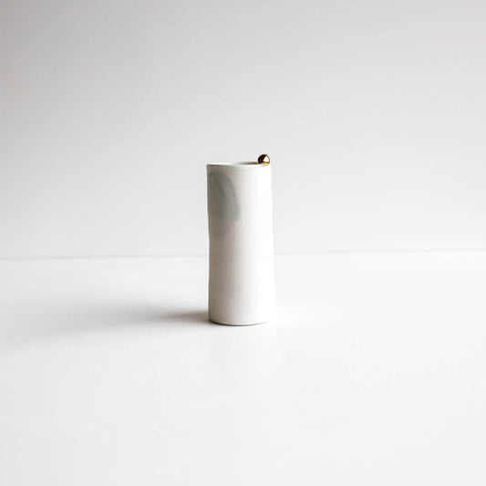 Pearl vase | Stoneware vase GOLD