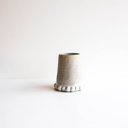 Vase | Stoneware vase GOLD