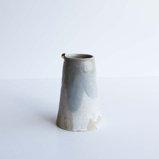 vase | Stoneware vase GOLD