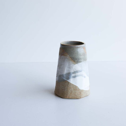 vase | Stoneware vase GOLD