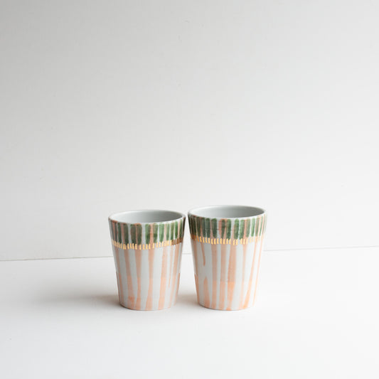 Milly and Molly | Gold Details | Everyday beaker set