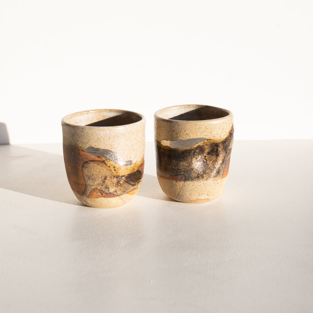 Mountains and rivers Beaker set