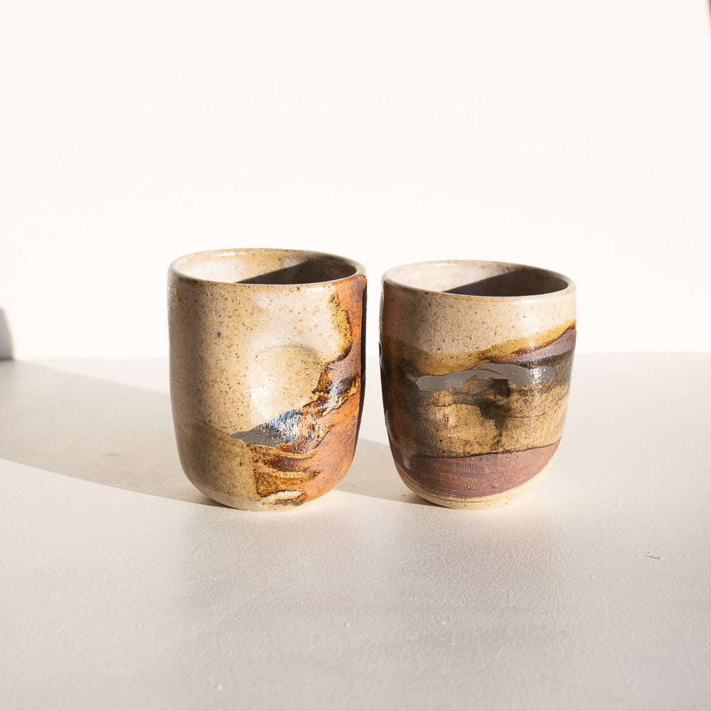 Mountains and rivers Beaker set