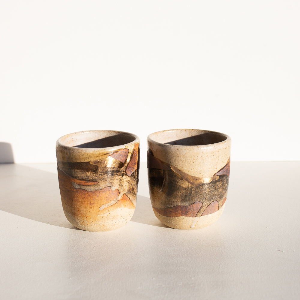 Mountains and rivers Beaker set