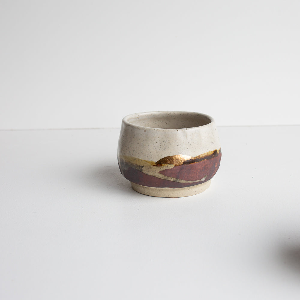 Mountains and rivers Matcha bowl