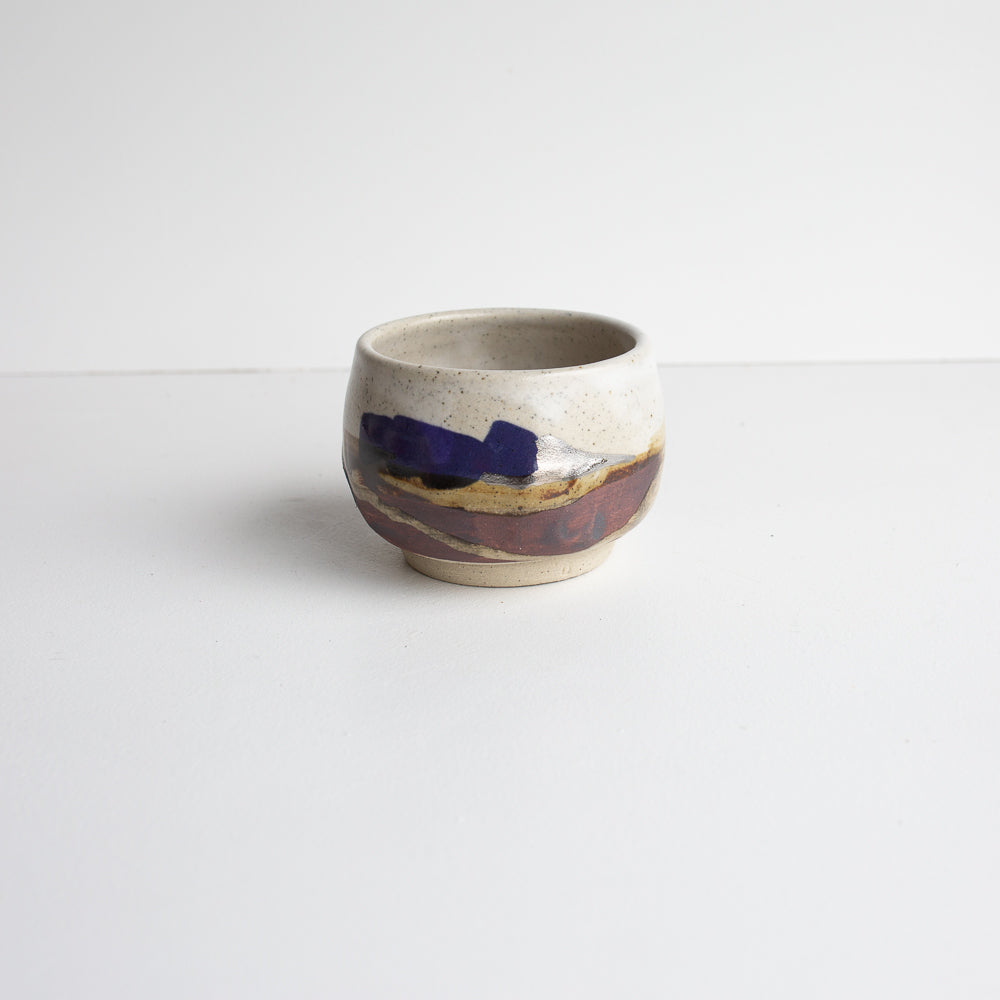 Mountains and rivers Matcha bowl