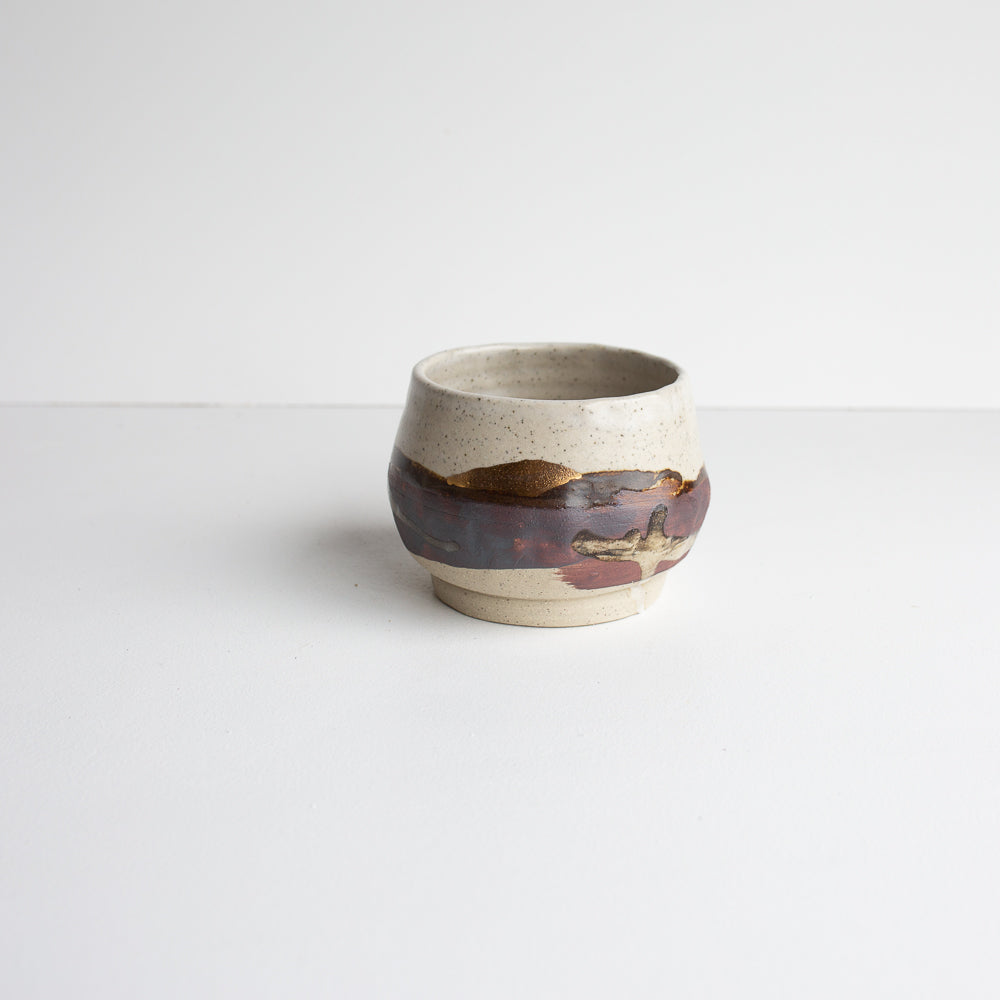 Mountains and rivers Matcha bowl