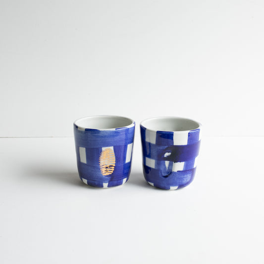 Luca | GOLD Details | Dent beaker set