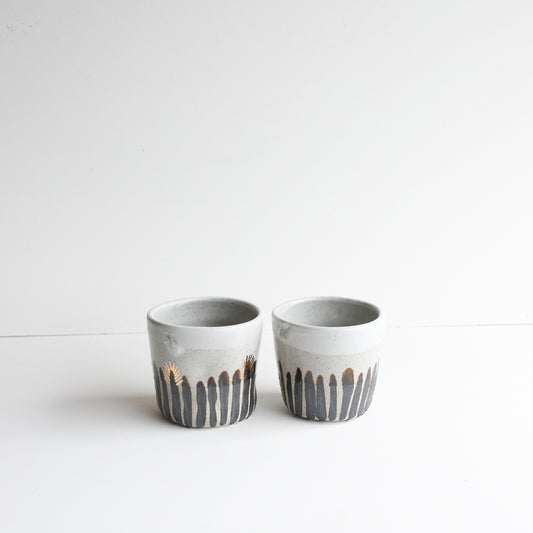 Sammy | GOLD Details | Dent beaker set