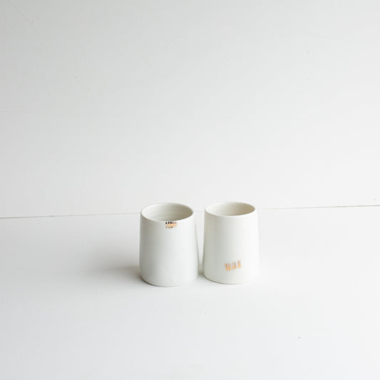 Janet | GOLD Details | Porcelain cup set